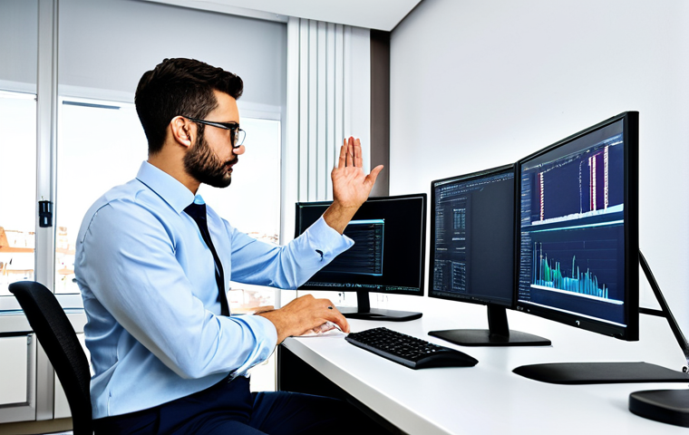 데이터 수집 자동화 도구 추천 - Web Scraping Analyst**
"A professional data analyst, fully clothed in appropriate business attire, ...