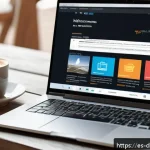 스크래핑 시 피해야 할 함정 - A detailed digital illustration of a professional web scraper analyzing a complex Spanish e-commerce...